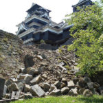 熊本地震 熊本市 被害状況［ルフィ銅像 熊本復興プロジェクト］