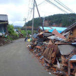 熊本地震 西原村 被害状況［ナミ銅像 熊本復興プロジェクト］